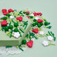Kercky Green Sprinkles Mix for Cake Decorating - Strawberry Pearl Jimmies for Ice Cream, Cupcakes, Baking, Cookies