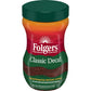 Folgers Classic Decaf Instant Coffee, 8 Ounce, 1 Pack, Model 025500206301