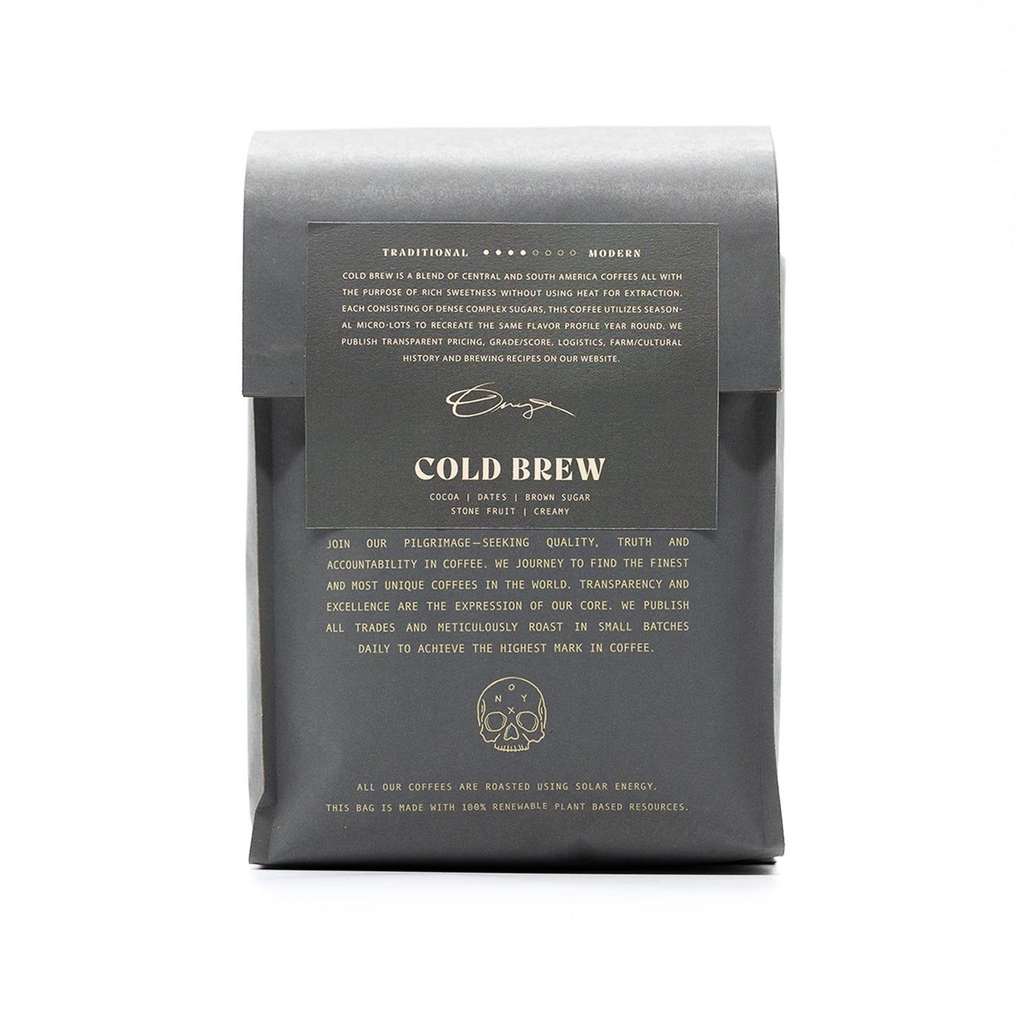 Onyx Coffee Lab Cold Brew Coffee Beans – Medium to Light Roast, Low Acid, 32 Ounce Whole Bean Blend