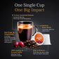 VINIA Medium Roast DECAF Coffee Pods - Caffeine Free, Compatible with K Cup Machines, 30 Count