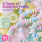 Fresh Finest Candy Mix - 54-Count Bulk Jar with 18 Bracelets, 18 Necklaces, 18 Rings, Clear Packaging