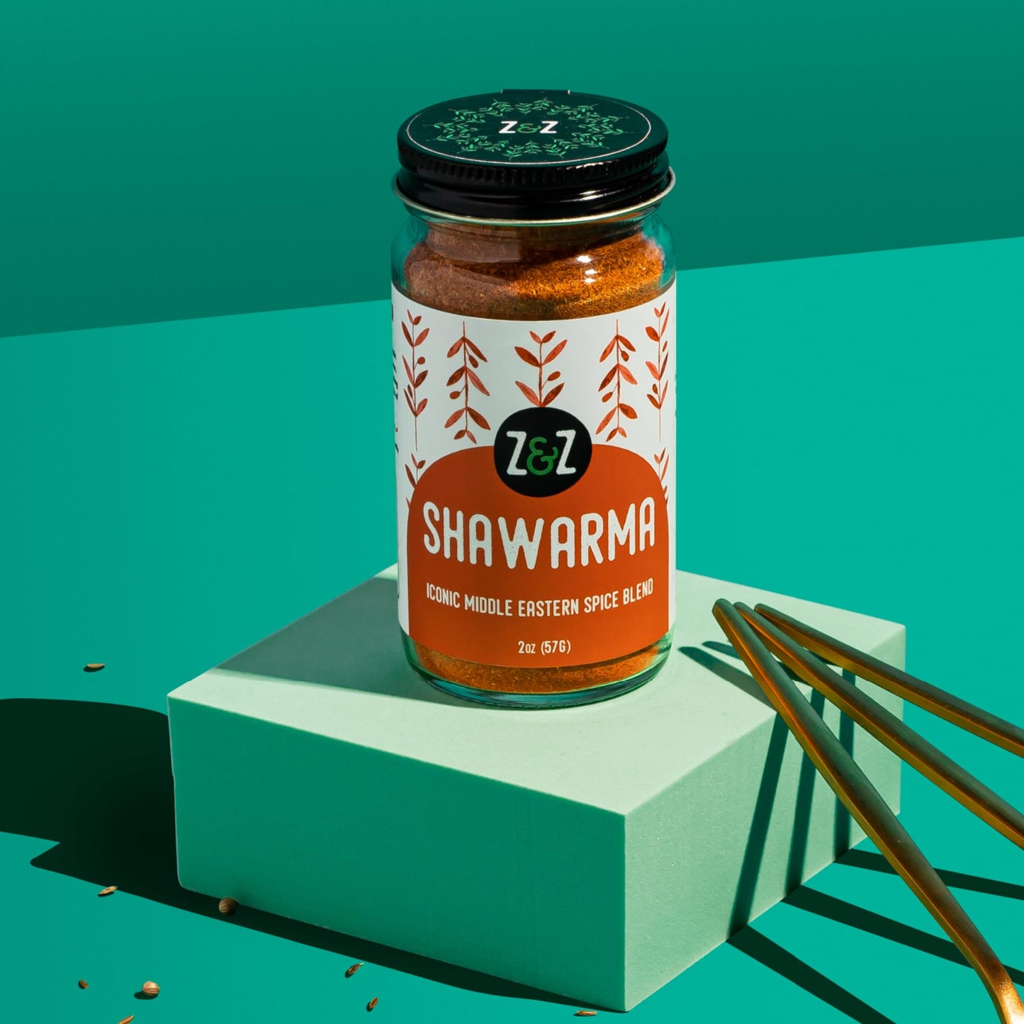 Z&Z Shawarma Spice Mix | Beef & Chicken Seasoning | 2 Oz