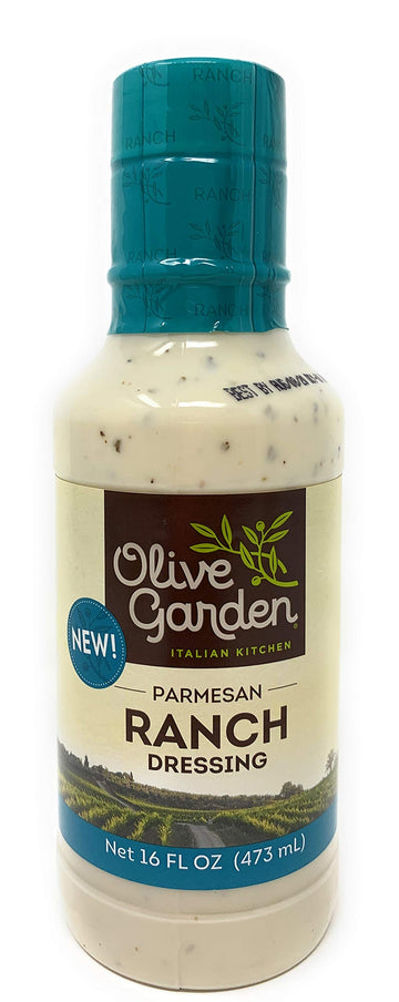 Olive Garden Signature Italian Dressing (16 Fl Oz) Olive Garden Parmesan Ranch Dressing (16 Fl Oz)! (2 Pack) Salad Dressing! Del