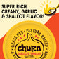 Churn Garlic & Shallot Butter, Flavored Compound Butter, 11oz (2 x 5.5oz), Non-GMO, Yellow