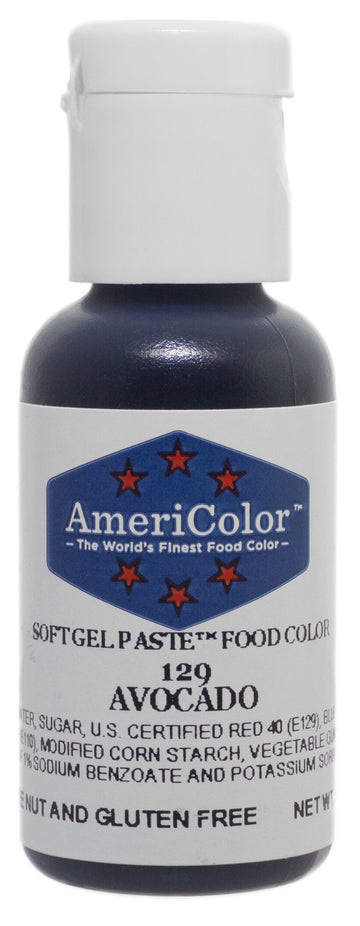 Americolor Soft Gel Paste Food Color, 75-Ounce, Avocado Green