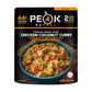 Peak Refuel Chicken Coconut Curry  Freeze Dried Backpacking And Camping Food  Amazing Taste & Quality  High Protein  Real Meat