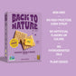 Back to Nature Harvest Whole Wheat Crackers - Dairy Free, Non-GMO, Made with Whole Grain Wheat & Sea Salt, Delicious Snacks, 7 O