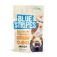 Blue Stripes Cacao Superfruit Gummies - Vegan Chewy Fruity Snack, No Sugar Added 100% Fruit Gummy, 9 Essential Vitamins & Minera