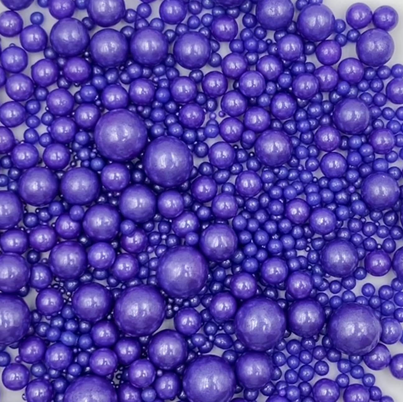 Sentovac Purple Pearls Sprinkles Mix | Edible Cake Cupcake Sprinkles 1 Bottle 4.23Oz/ 120G | For Wedding Party Baking Cupcake Cookie Ice Cream Decoration Supplies