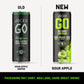 Origin Jocko GO Energy Drinks Sugar Free - KETO, Vitamin B12 & B6 - 12 Fl Oz (Pack of 12) - Sour Apple