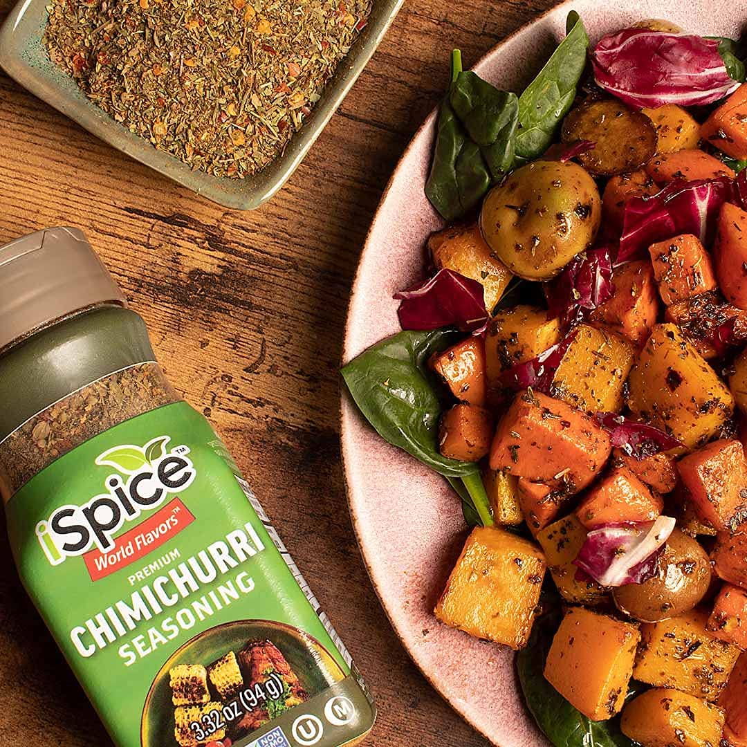 iSpice Chimichurri Seasoning Blend - Low-Sodium, Sugar-Free, All Natural, 3.32 Ounce Pack