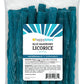 Sweet Roots Blue Raspberry Licorice Twists - 1 Bag (16 oz) - Jumbo Size Licorice Sticks | Made with Real Fruit Juice Concentrate