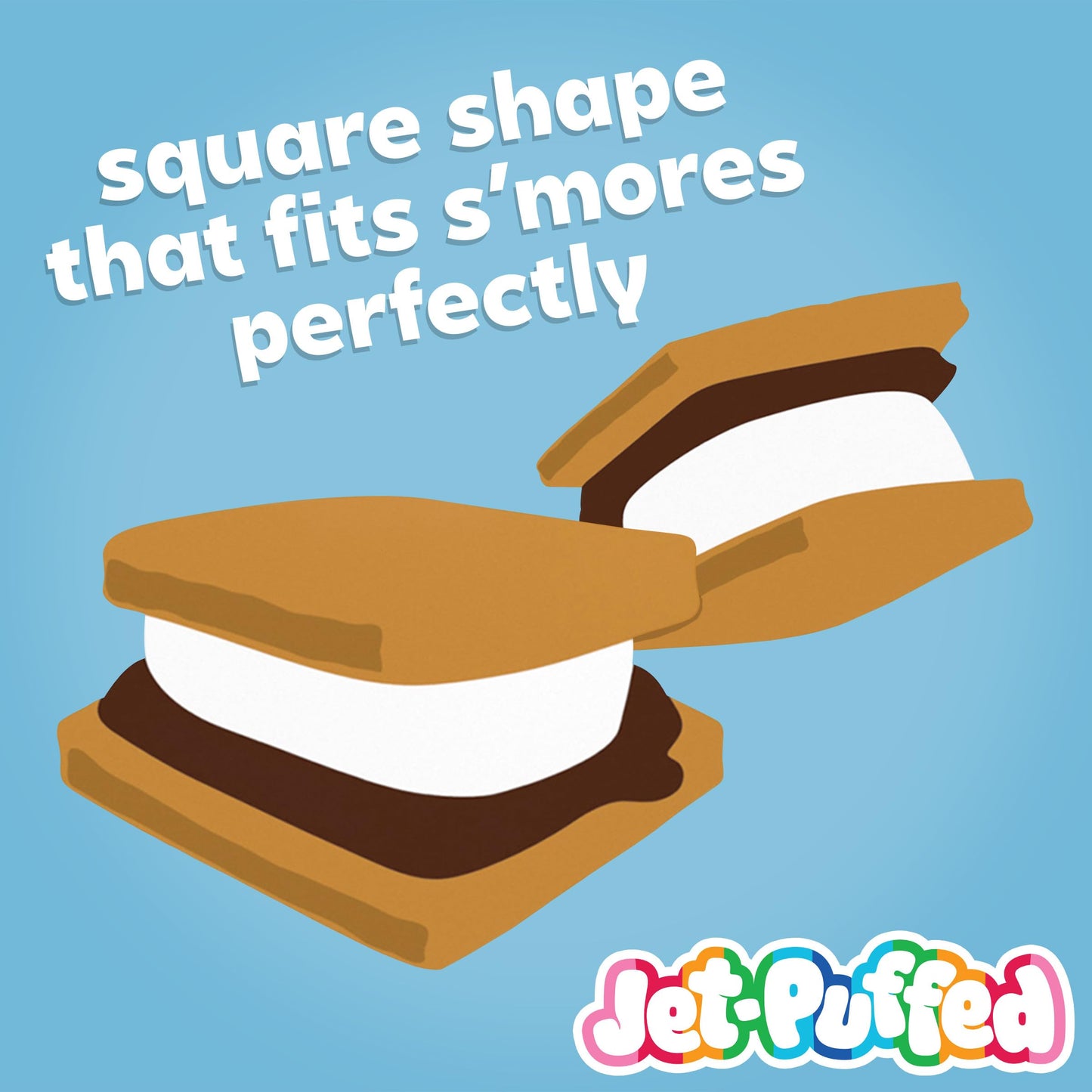 Jet-Puffed Smore Vanilla Marshmallows, 21 oz Bag