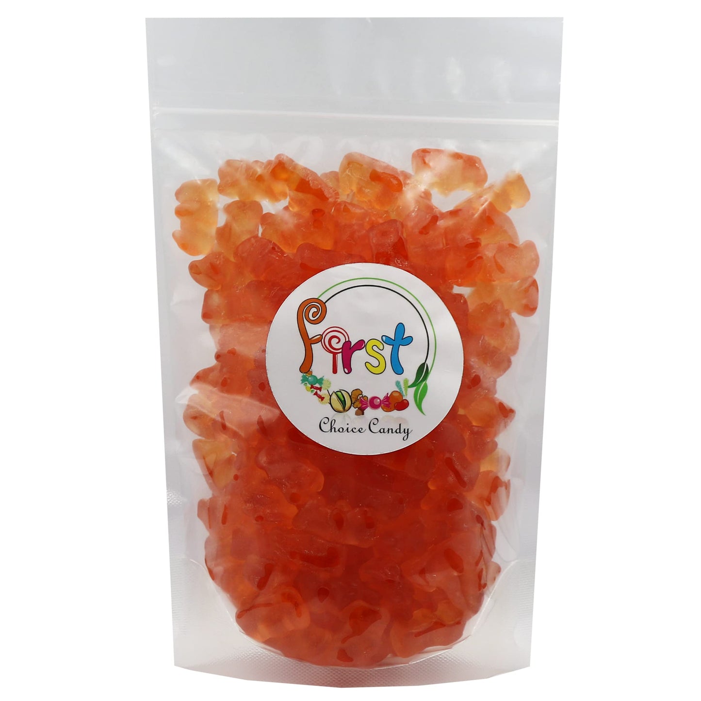 FirstChoiceCandy Gummy Bears Non-  ic Champagne 1 Pound Pack