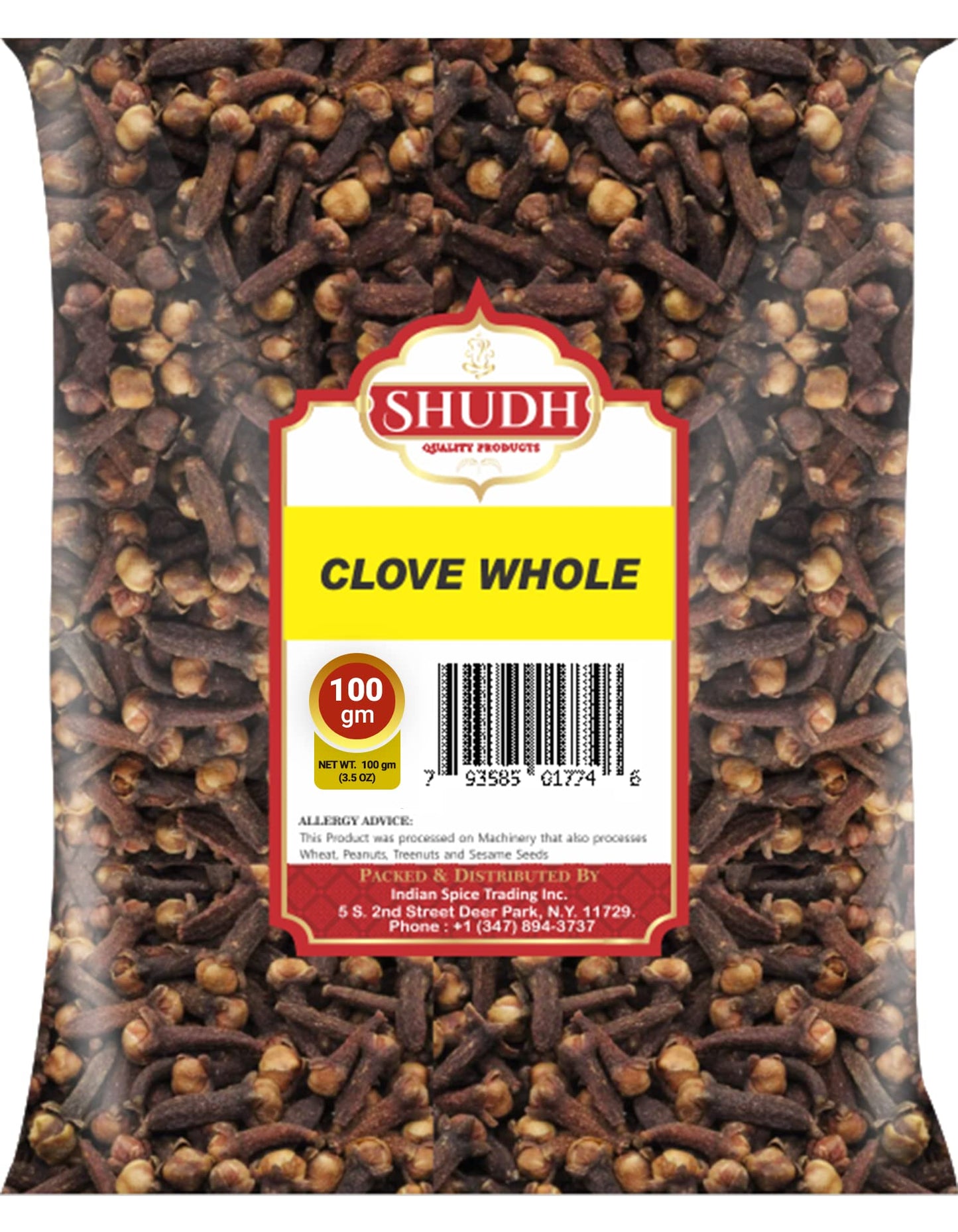 Indian Spice Cloves Whole (Laung) 3.4 Oz (100G) , Tea, Pomander Balls And Potpourri, Hand Selected | Indian Origin,3.5 Ounces