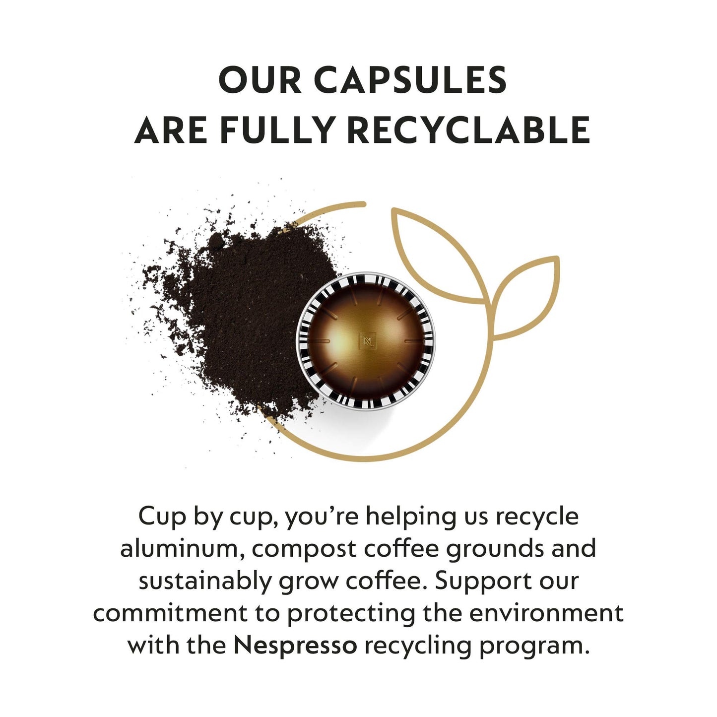 Nespresso compact pieces Vertuo Double Espresso Scuro 30-Count Coffee Pods, Dark Roast Espresso, Model 107546