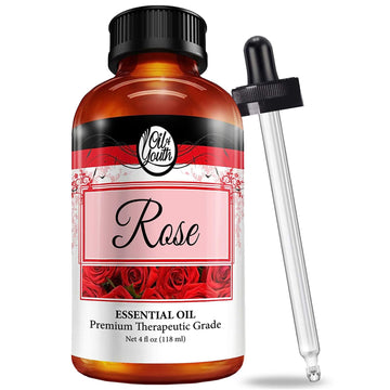 Oil Of Youth Essential Oils 4Oz - Rose Essential Oil - 4 Fluid Ounces