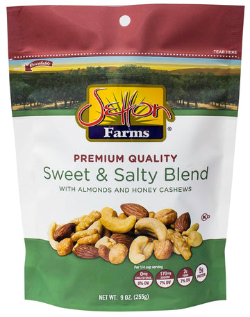Setton Farms Sweet & Salty Premium Blend Snack, 9 Oz Bag, Kosher