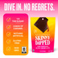 Skinnydipped Dark Chocolate Salted Caramel Bites, 2G Sugar Per Piece, Keto Friendly, No Palm Oil, Gluten Free, 4 Pack