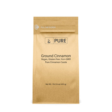 Pure Original Ingredients Ground Cinnamon (1 Lb) Pure Cinnamon Cassia, Baking & More, Strong & Flavorful