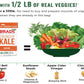Brads Plant Based Organic Crunchy Kale, Nacho, Low Salt, 12 Bags, 24 Servings Total
