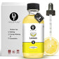 Lemon Flavor Concentrate for Food & Cosmetics - 2 Oz. Multipurpose lemon Flavoring Oil for Lip Gloss, Pastries, & Candies in Gla