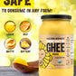 GOLDEN MONKEY Organic Ghee Butter - Grass Fed Clarified Butter for Cooking, Baking, Keto & Gut Health - Ghee Butter Organic Gras