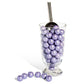 Candy Envy - Shimmer Lavender 1 Inch Gumballs - 2Lb Bag - Approximately 113 Gumballs Per Bag - North American Made & Kosher Cert