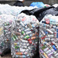 Veska 95 Gallon Clear Trash Bags - Extra Large Garbage Bags with Ties, 25 Count, Ideal for Recycling and Heavy-Duty Use