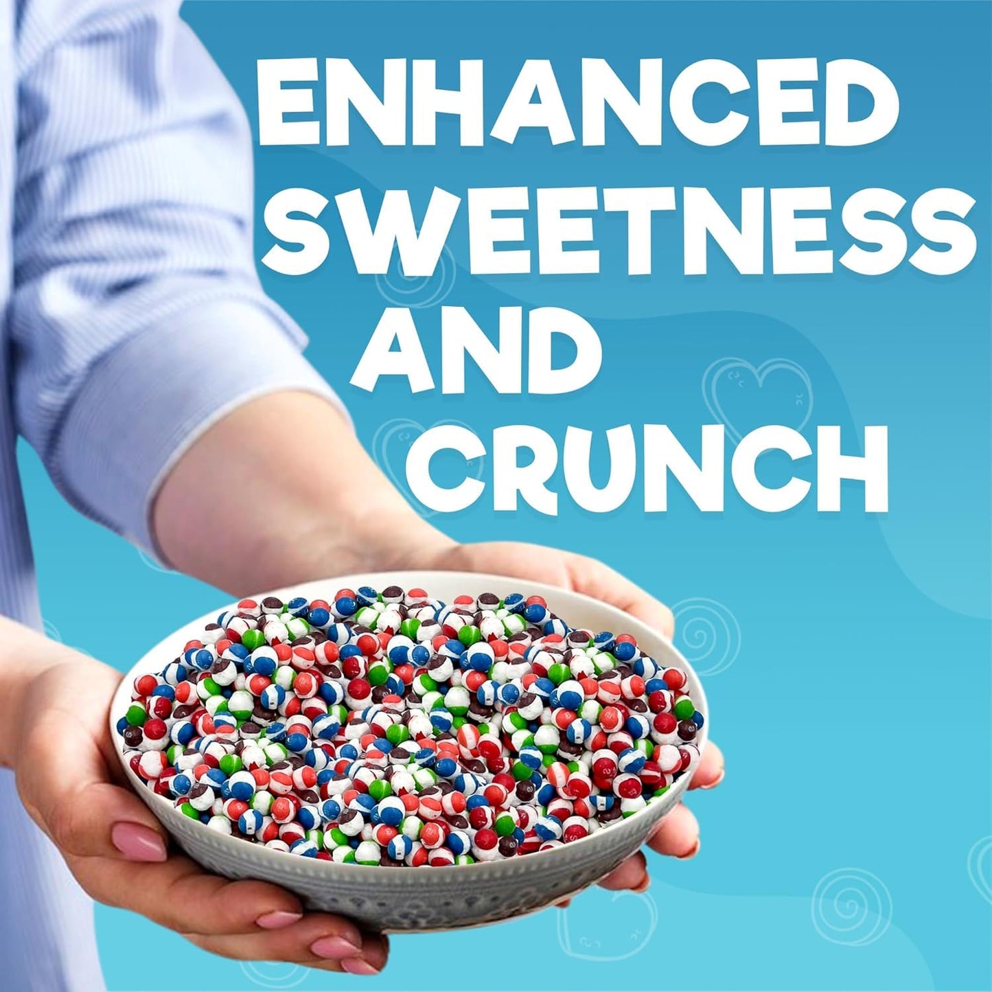 Fruit Crunch Freeze Dried Candy Variety Pack - Wildberry & Tropical Flavors - 16 Oz Each - Crunchy Fruity Snack   In Large Pouches - Assorted Berries, Pineapple, Mango - Great Gift For All Ages