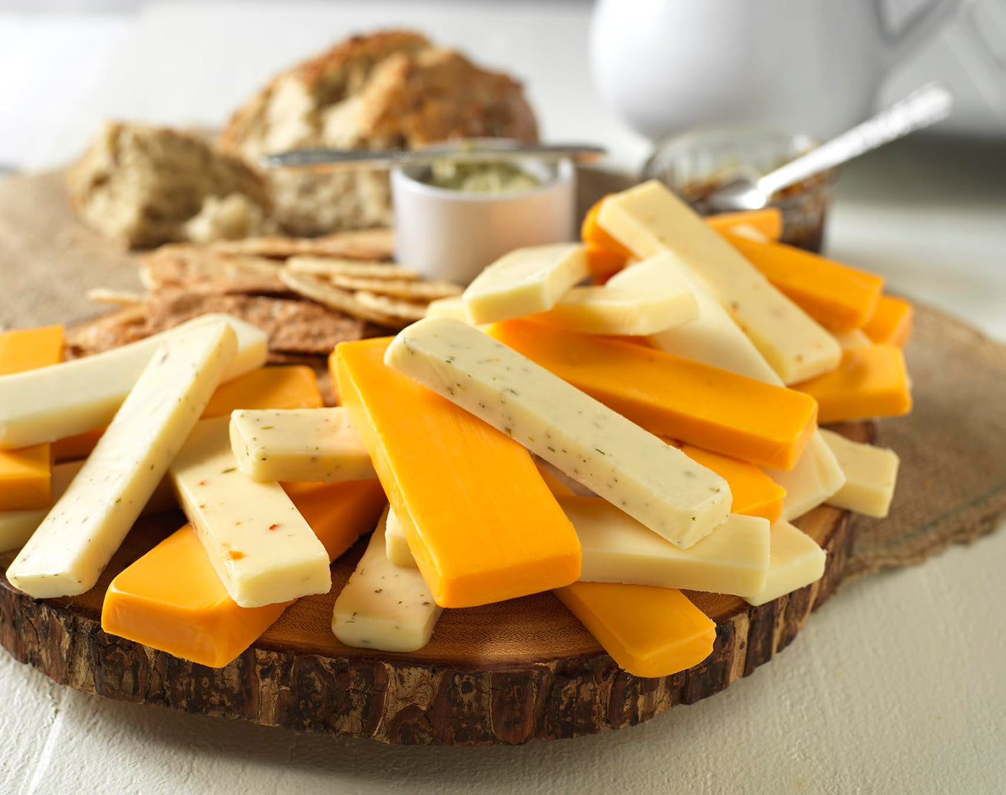 Direct From Wisconsin Deluxe Meat And Cheese Charcuterie Gift Box - Meat And Cheese Made In Small Batches