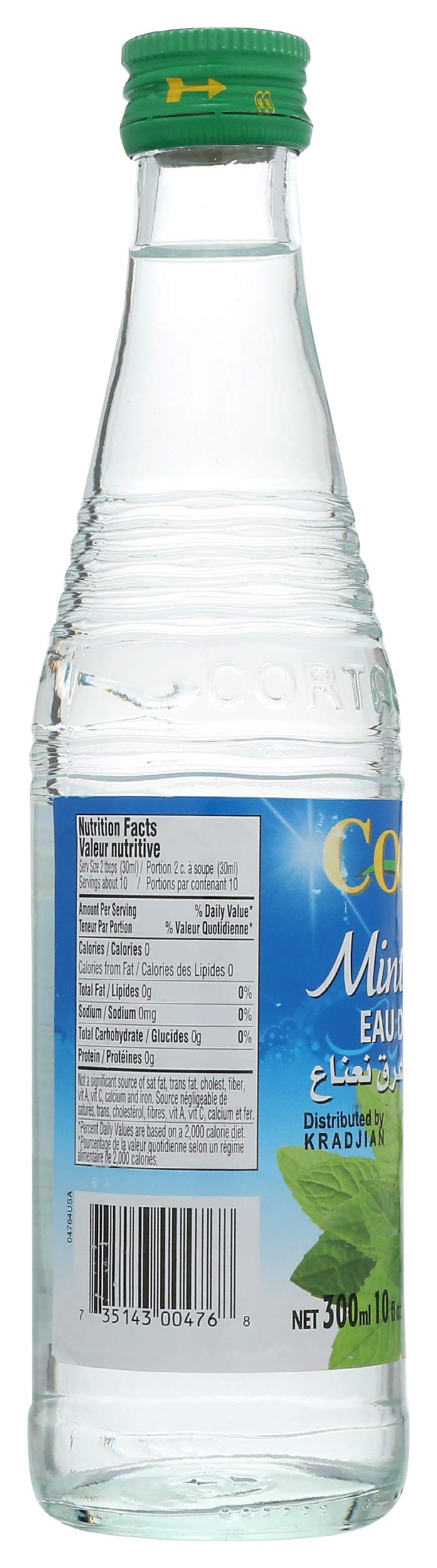 Cortas, Mint Water Single, 10 Fl Oz
