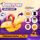 COKOC Halloween Candy Gummies, Mixed Fruit Flavored, Pumpkin & Ghost Shapes, Individually Wrapped, 2.12oz Bag, 14.4 x 8.2 x 14.