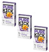 PURE KICK Energy Drink Mix Mango Acai - 18 Servings - 3 Boxes with 6 Packets Each - 0.63 Ounce (Pack of 3)