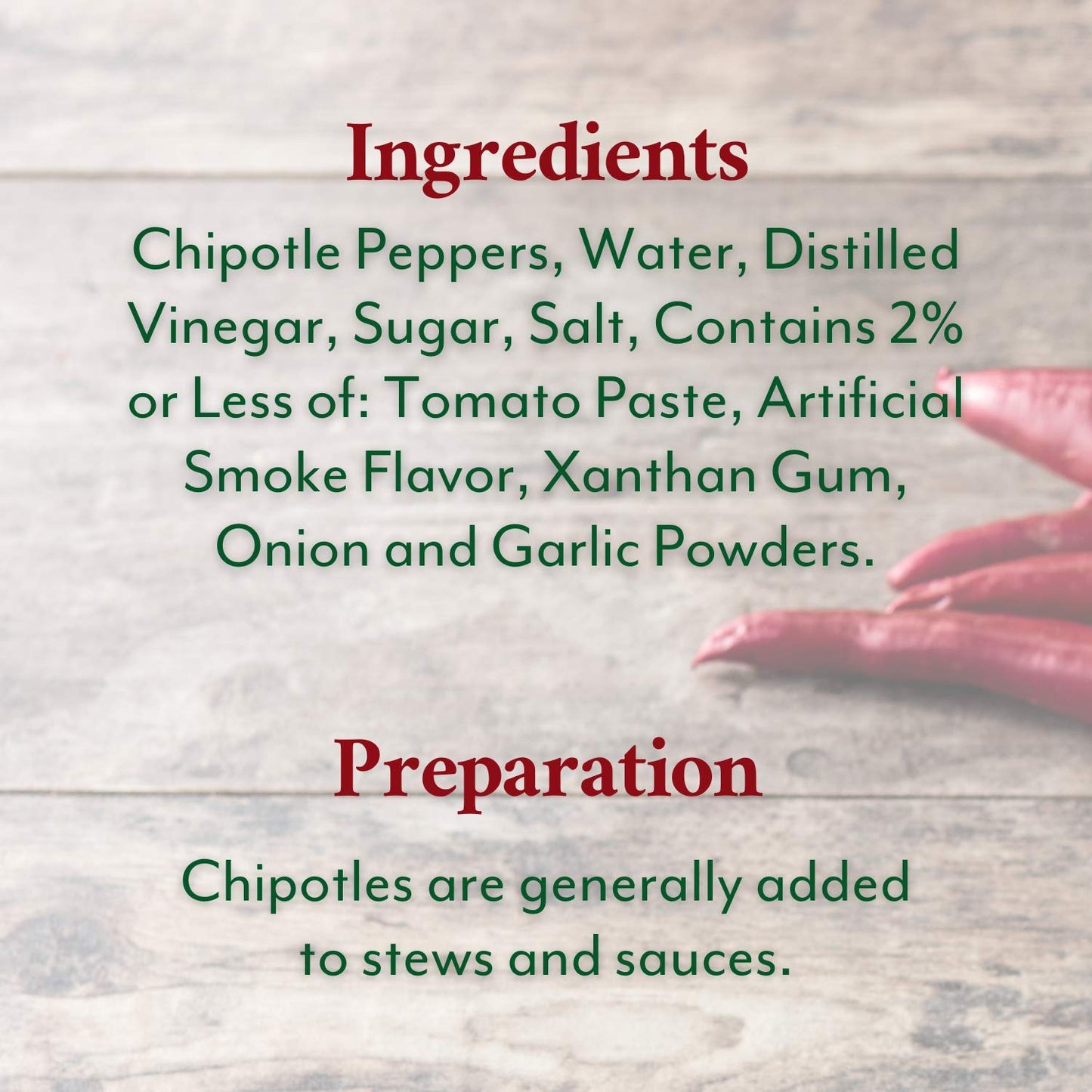 Roland Foods Chipotle Peppers in Adobo Sauce, 26 Ounce, Pack of 4, Model 45784