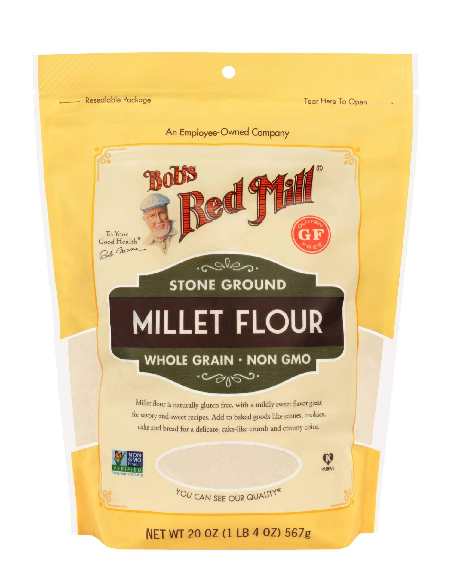 Bob'S Red Mill Millet Flour, 20 Oz