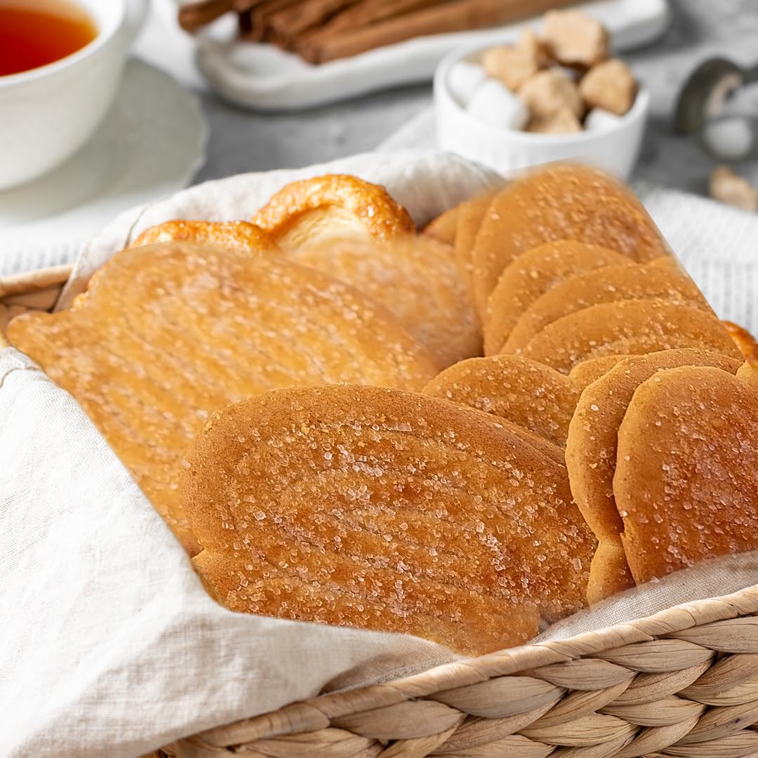 Conchita Palmeritas Palm Cookies - Elegant Flaky Snack, Dessert, Or Breakfast Food - 5.82 Oz (Pack Of 1)
