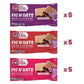 Made in Nature Organic Fig N Oat Bars, 1.4 Ounce 5 Count (3 Pack) - Original Fig, Raspberry, and Strawberry, Organic, Non-GMO, N