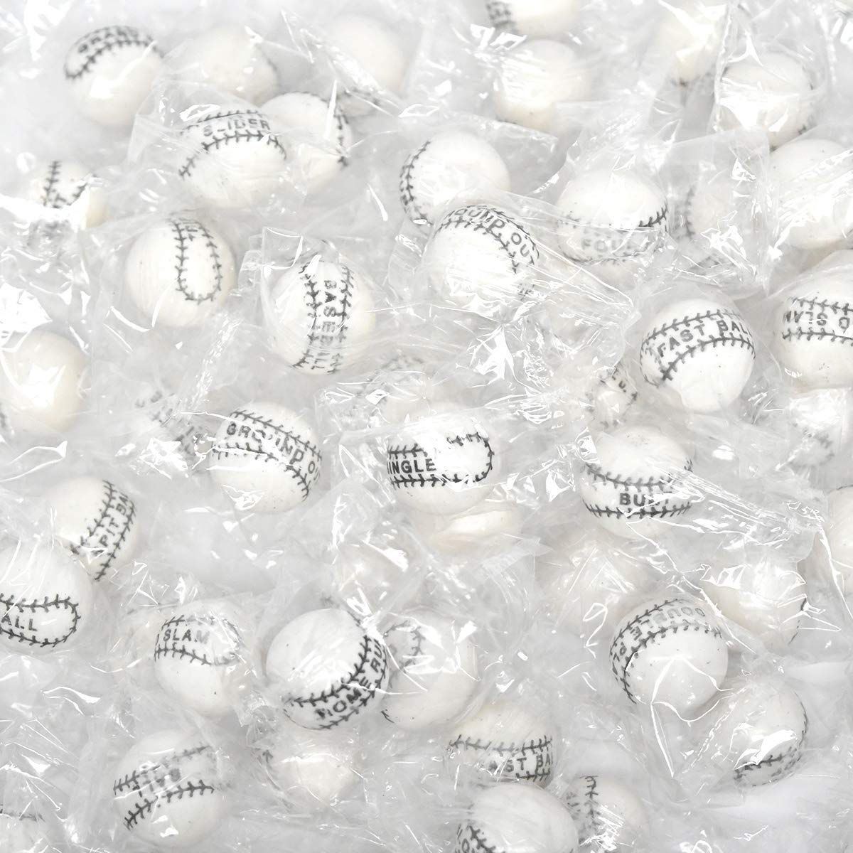 Dubble Bubble Home Run Baseball Bubble Gum Gumballs, 240-Count Jar