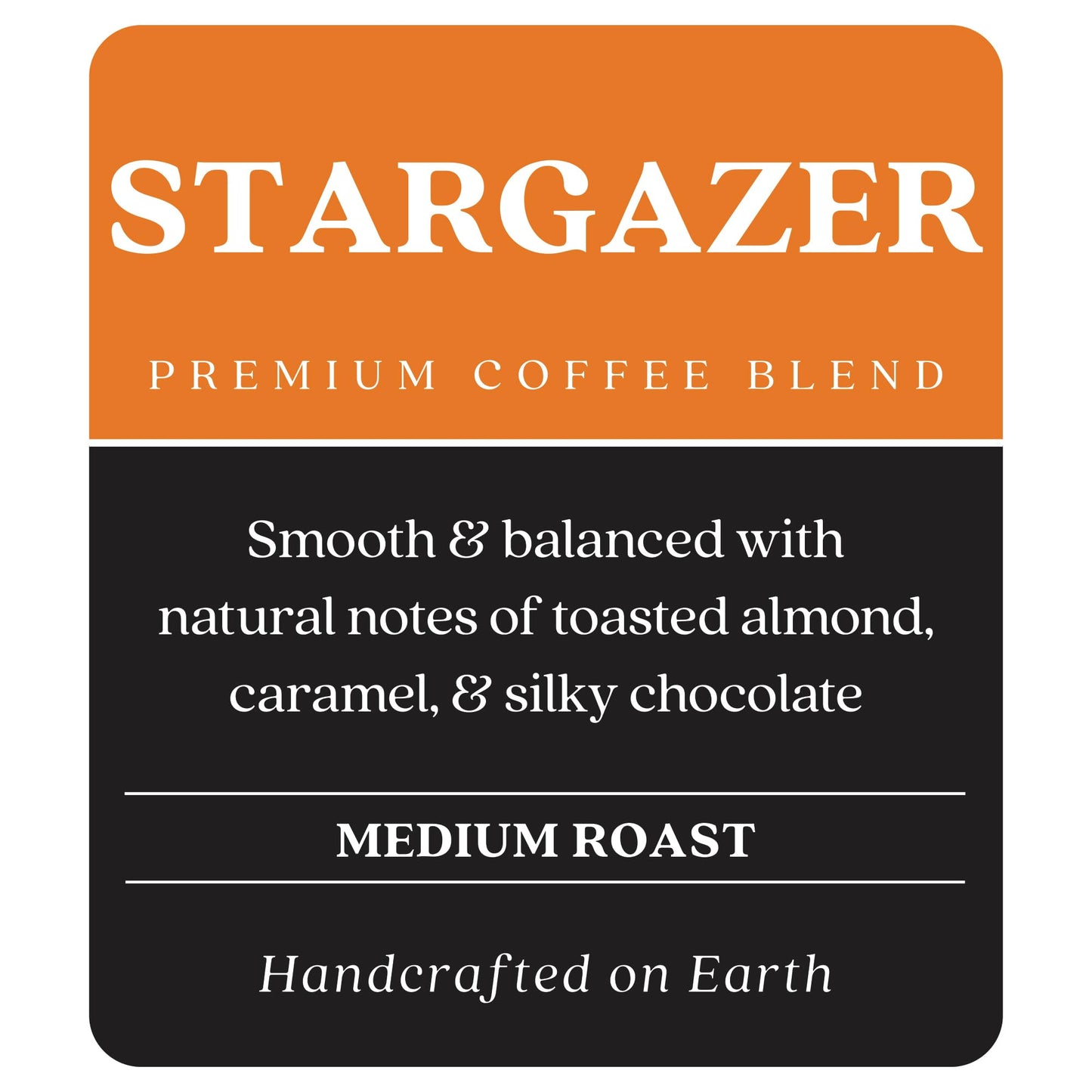 Copper Moon Whole Bean Coffee, Stargazer Blend, Medium Roast, 5 Lb (80 Ounce)