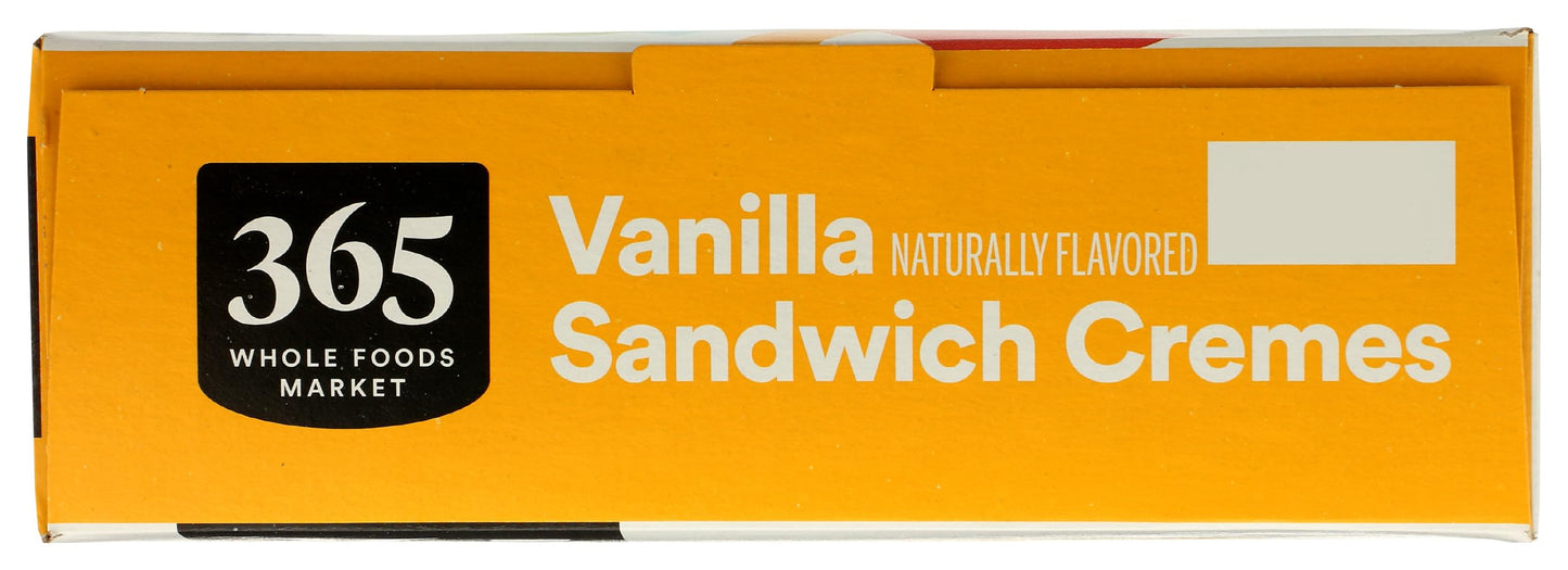 365 by Whole Foods Market, Vanilla Sandwich Creme Cookies, 20 Ounce