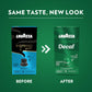 Lavazza Decaf Aluminum Capsules Compatible with Nespresso* Original Machines  Medium Roast (10 Capsules)