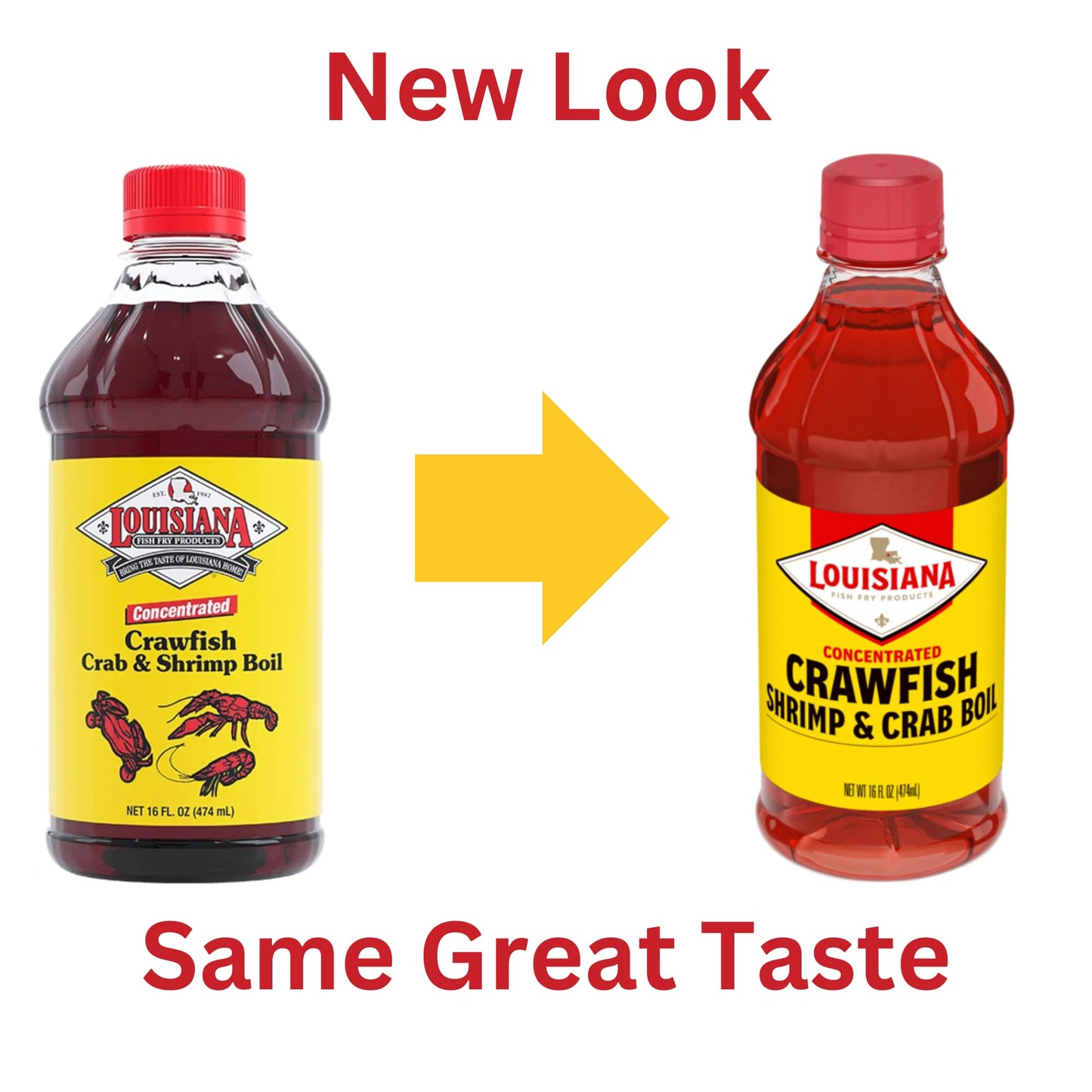 Louisiana Fish Fry Products Crawfish, Shrimp & Crab Boil Seasoning Bundle - 4.5 Lbs Powder Boil And 16 Oz Bottle Of Concentrated Liquid Boil - Spicy, Delicious, And Low Salt Cajun Seasoning