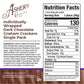 Ashers Chocolates Chocolate Covered Grahams, 18 Count, Gourmet Sweet and Salty Snack, Dark Chocolate, Individually Wrapped