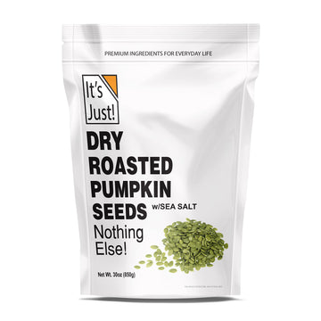 It'S Just - Pumpkin Seeds (Pepitas), No Shell, Keto Friendly Snacking, Non-Gmo, Packed In Usa (Dry Roasted/Sea Salted, 30 Ounce)