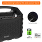 Hotec Wireless Bluetooth Portable Pa Speaker System, Powerful Bluetooth Karaoke Machine With Dual Wireless Microphones For Karao