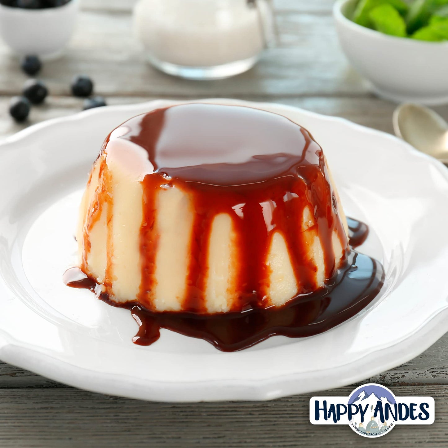 Happy Andes Organic Yacon Syrup oz. 100 Vegan Raw LowCalorie Peruvian Sweetener Sugar Substitute for Blood Glucose Control Healt