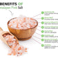 Anna And Sarah Himalayan Pink Salt 20 Lbs Coarse Bulk In Jar - Pure Gourmet Crystals - Himilian 100% Natural - Contains 84 Miner