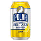 Polar Seltzer Water Lemon, 12 fl oz cans, 24 pack