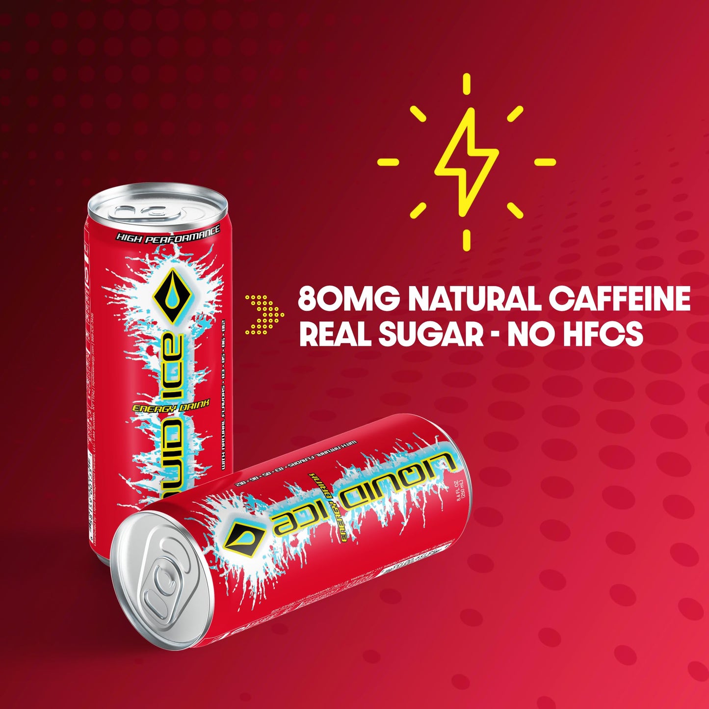 Liquid Ice Energy Drink - Cherry-licious (8.3 Fl Oz, 24 Count)